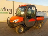 Kubota RTV1100 4WD Diesel Utility Vehicle c/w Full Cab, A/C