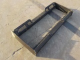 Mid-State  Quick Attach Plate Tubing to suit Skidsteer Loader