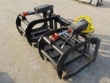 Mid-State  60'' Root Grapple to suit Skidsteer Loader