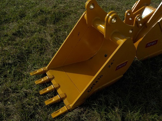 Teran  Bucket to suit CAT 416 24" (0.21 M³) - 5HD Tips