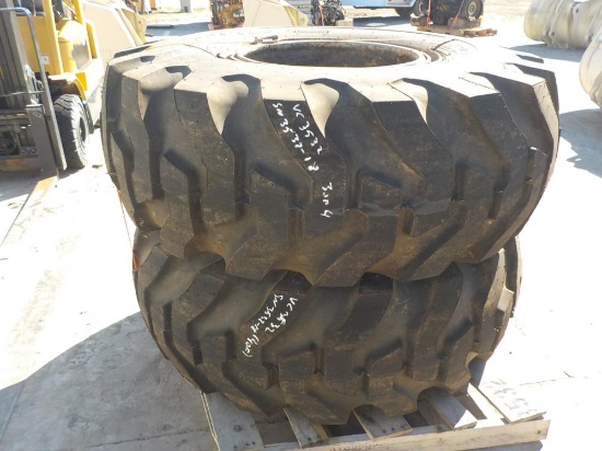 Firestone 20.5-25 E-2-L-2 Tires & Rims (4 of)