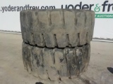 Set of Tires to suit CAT Loader (2 of)