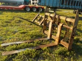 Forks to suit Wheeled Loader c/w Fork Positioner