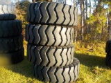 Rock Grip HD ME3-456 23.5-25 Tires to suit Wheeled Loader (4 of)