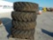 1400x24 Tires and Wheels to suit Crane (4 of)
