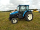 2002 New Holland TL90 2WD Tractor, EROPS, c/w A/C