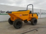 Terex 6 Ton Dumper c/w Roll Bar