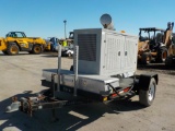 2000   Spectrum 60kw Trailer Mounted Generator c/w John Deere 4 Cylinder Di