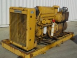 Kato  Skid Mounted Generator c/w Caterpillar 3306 6 Cylinder Diesel Engine