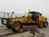 2005 Volvo G740B Motor Grader c/w14' Blade, Cab, Front Lift Group