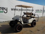 Ezgo  Customised Gas Golf Cart c/w Back Seat. Aluminum Wheels & Lift Kit