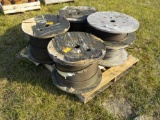 Reel of Steel Cable to suit Crane (4 of)