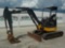 2012 John Deere 35D Mini Excavator, OROPS, Rubber Tracks, Backfill Blade, S