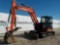 2016 Kubota KX080-4 Hydraulic Excavator, EROPS, Rubber Tracks, Backfill Bla