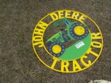 Wall Hanging Metal John Deere Ring