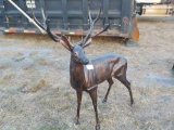 Life Size Aluminum Buck Deer