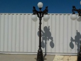 9' Aluminium Horse Lamp on Pole