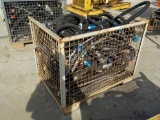 Crate of Assorted Hydraulic Hose