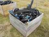 Crate of Assorted Hydraulic Hose