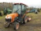 Kubota B3030HSD 4WD Tractor c/w A/C, 3 Speed Hydrostatic, 3 Point Hitch, PT