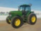 1993 John Deere 7600 4WD Tractor, Cab c/w A/C