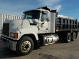 2012 Mack CHU613 Tandem Axle Dump Truck c/w A/C, Mack MP8 Diesel Engine, MD