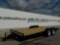 Topline  TH-18 Carhauler Trailer - 16' Flat c/w 2' Dovetail- Wood Floor, Sl