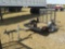 Single Axle Tilt Bed Plant Trailer c/w Spare Wheel
