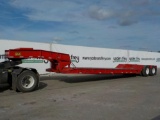 2008 Challenger RG35 35 Ton Lowboy Trailer, Hydraulic Detachable Neck, 22'