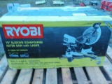 Ryobi 15 Amp 10' Sliding Miter Saw c/w Laser