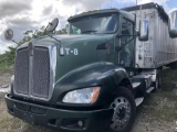 2012 Kenworth T660 Tandem Axle Day Cab, MX Paccar Diesel Engine, PTO Wet Ki