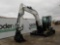 2019 Bobcat E85 Excavator, Rubber Tracks, Blade, Offset, CV, QH, Piped, Aux