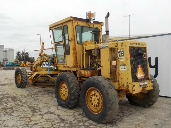 CAT 120G Motor Grader, EROPS c/w Cat 3304 Engine, Heater