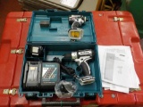 Makita Driver Drill, Impact Drill c/w 2 Batteries and Charger