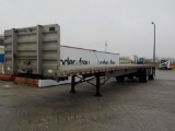 2002   Chaparral 48' Flatbed Trailer c/w Side Tool Box