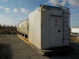 10' x 25' 12000 Gallon Fuel Tank c/w 2 Electric Transfer Pumps, 10'L Parts