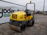 Wacker Neuson RD27-120 Double Drum Vibrating Roller c/w Roll Bar, 47