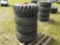 Camso SKS332 12-16.5 Skidsteer Tires on Wheels to suit a Bobcat (set of 4)