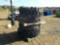 14.00-24 Solid Tires on Rims (4 of), to suit Telehandler