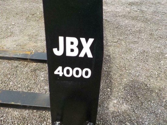 JBX 4000 48" Fork Attachment to suit Skidsteer Loader