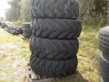 17.5-25 Loader Tires on Wheels (4 of)
