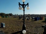 5 Lite Aluminum Horse Lamps