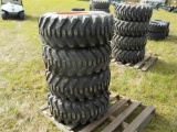 Camso SKS332 12-16.5 Skidsteer Tires on Wheels to suit a Bobcat (set of 4)