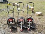 Gas Weed Trimmer on Wheels (3 of)