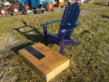 Purple Adirondack Chair