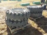 13.00-24 Solid Tires on Rims (4 of), to suit Telehandler