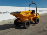 2006 Terex 3 Ton Swivel Skip Dumper c/w Roll Bar (1,614 Hours)