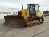 2015 CAT D6K2 LGP c/w 6 Way Pat Blade c/w Drawbar, Rear Auxiliary