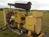 CAT 3412 Skid Mounted Generator c/w V12 Engine