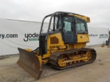 2008 John Deere 550J LGP c/w 6 Way Pat Blade, A/C